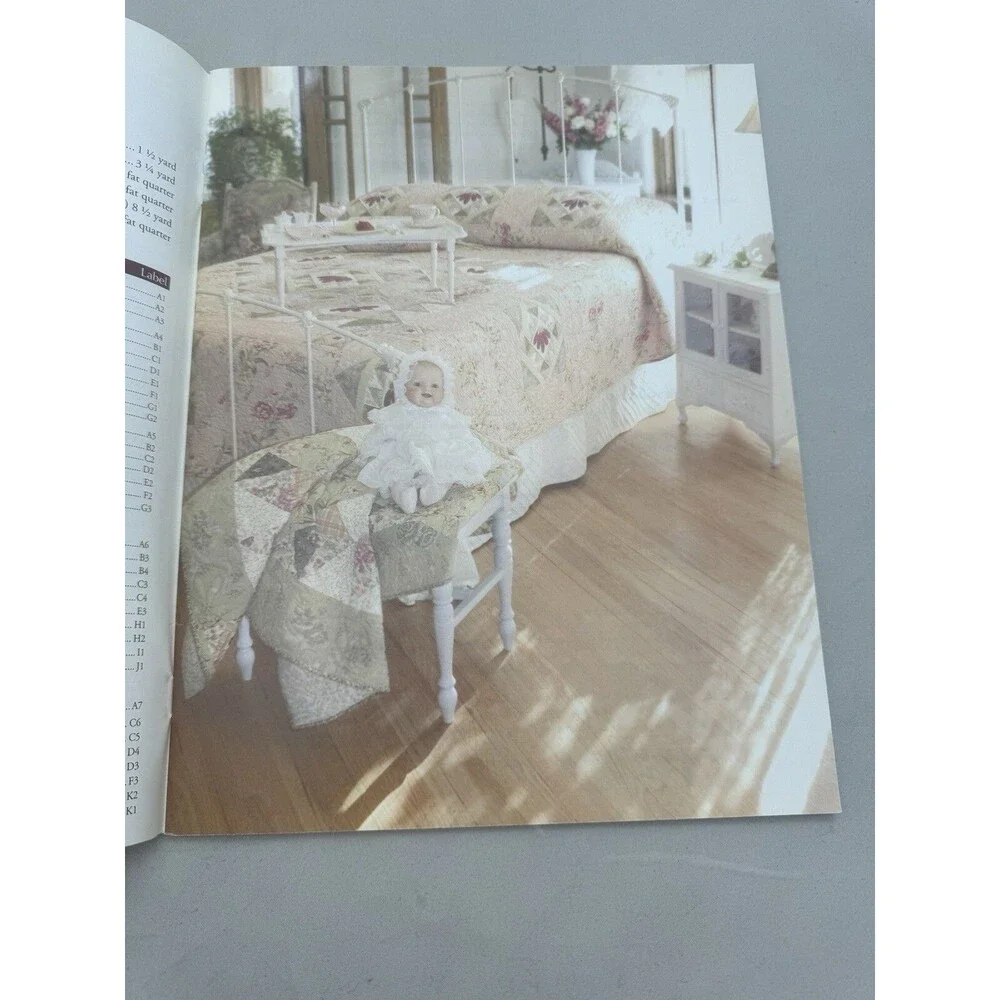 A Touch Of Romance Pattern Book Vicki Lynn Quilts On The QT 2005 Sewing